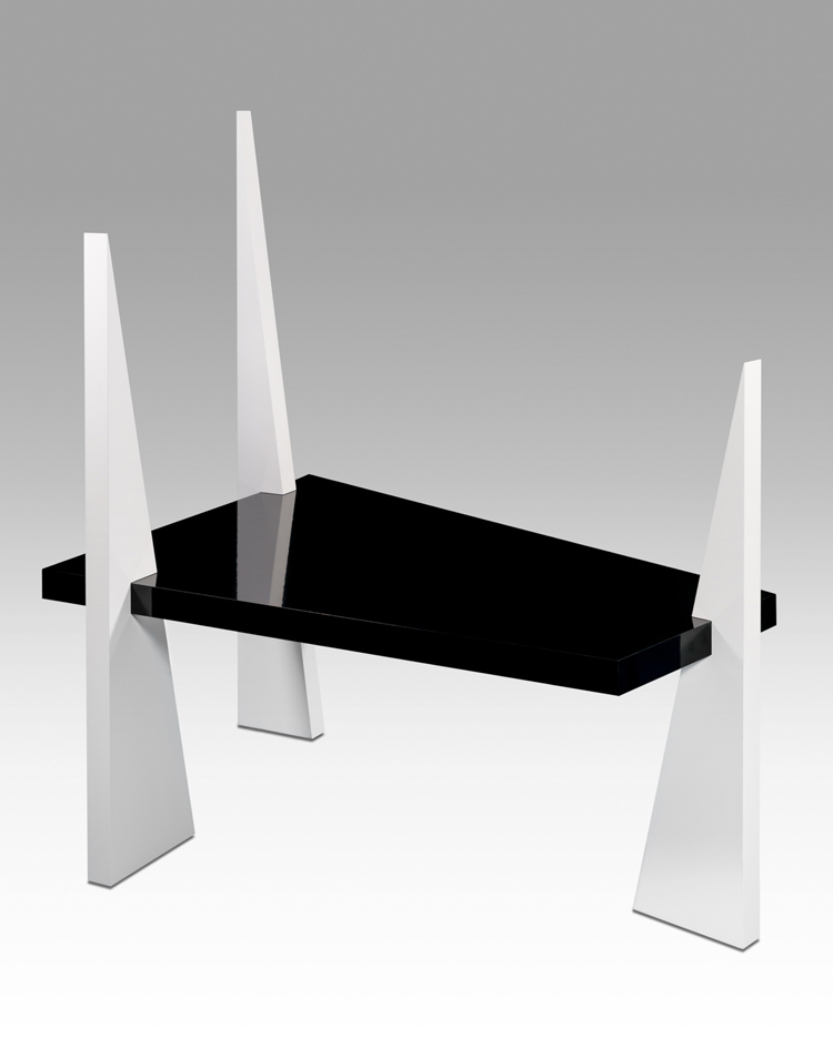 Dr Martin Smit Architect Black and White Table L